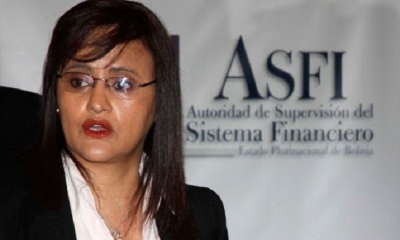 Lenny Valdivia, directora de la Autoridad de Supervisión del Sistema Financiero (ASFI)