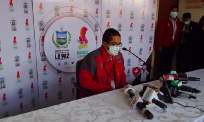 Conferencia de prensa de Mayber Aparacio