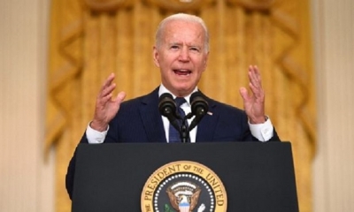 Joe Biden reiteró que EE.UU. continuará con la evacuación de Afganistán. 