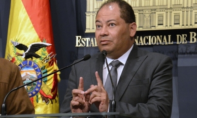 El ministro de Gobierno, Carlos Romero