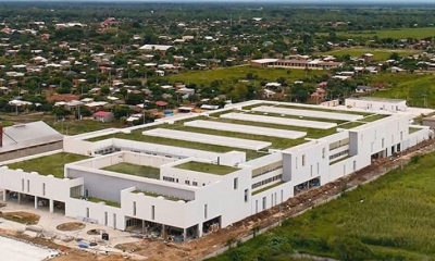 El hospital de tercer nivel de Montero, en Santa Cruz. Foto: www.monteronoticias.com