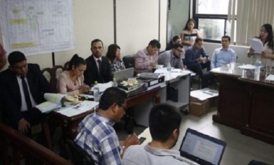 La audiencia pública se desarrolló en el Palacio de Justicia, en Santa Cruz. Legisladores del departamento y también de Chuquisaca. Foto: El Deber