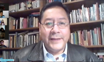 Luis Arce Catacora, candidato presidencial del Movimiento Al Socialismo (MAS). Foto: Captura de video.