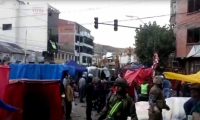 El 10 de febrero se suscitó la primera explosión en Oruro. Fotos: archivo/Radio Pio XII
