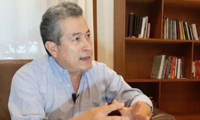El candidato a la Vicepresidencia por Comunidad Ciudadana, Gustavo Pedraza. | ANF