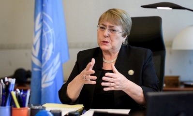 La Alta Comisionada de la Organización de las Naciones Unidas (ONU), Michelle Bachelet. | ACNUDH