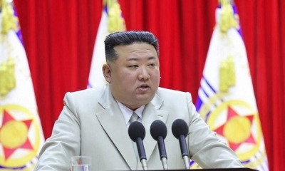  El líder de Corea del Norte, Kim Jong Un.