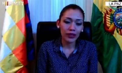 Adriana Salvatierra/Foto. Captura de pantalla 
