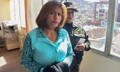 Patricia Pacajes, esta  detenida en el penal de Obrajes/Foto. RRSS