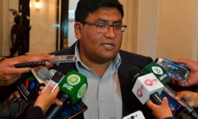 Carlos Ortuño, ministro de Medio Ambiente y Agua/Foto. RRSS