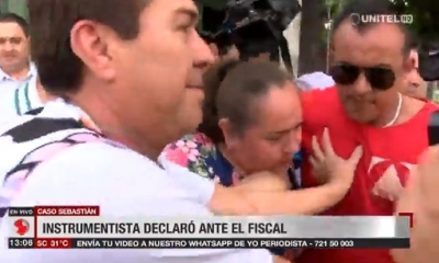 La instrumentista,no quiso dar declaraciones  a la prensa/Foto. Captura de pantalla 