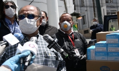 El ministro de Salud, Aníbal Cruz
