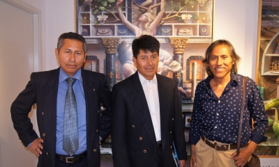 Marcial Gonza, David Villalba y Tomás Lizárraga/Foto. Kreab