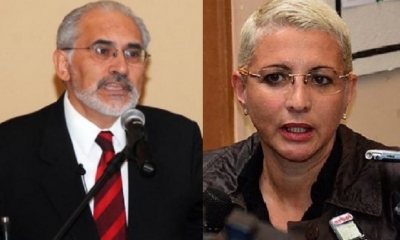 Carlos Mesa y Susana Rivero/Foto. Kandire