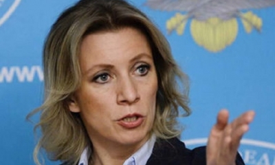 María Zajárova, portavoz del Ministerio de Asuntos Exteriores/Foto. RRSS