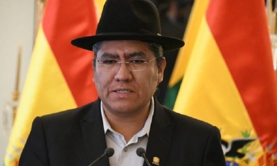 Diego Pary, canciller de Bolivia/Foto. RRSS