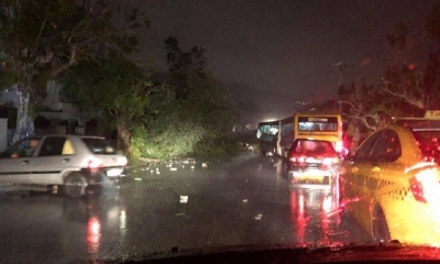 El huracán impactó con fuerza la región occidental/Foto. RRSS