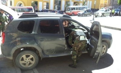 Este es un vehículo recientemente incautado.