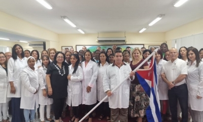 Un grupo de 65 médicos y enfermeros cubanos llegarán el sábado a Italia