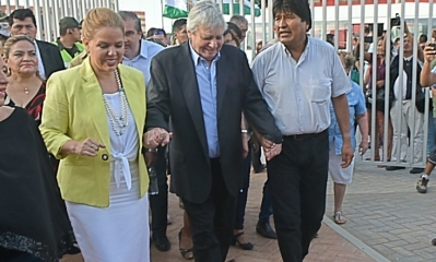 Evo Morales gobernará desde Santa Cruz hasta el 23 de septiembre/Foto. ABI