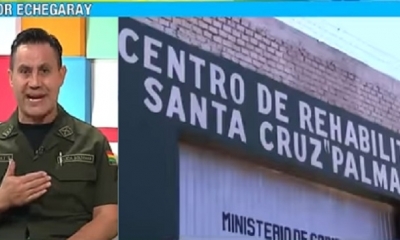 Igor Echegaray, subcomandante de la Policía en Santa Cruz/Foto. Kandire