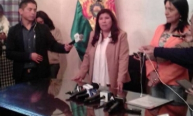 Rossío Pimentel fue posesionda por la Ministra Gísela López/Foto. RRSS