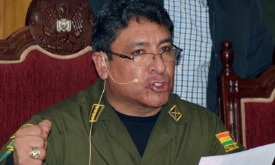 El excomandante de la Policía, Yuri Calderón.