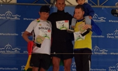 Los tres ganadores de la competencia.