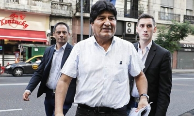 El expresidente Evo Morales, en Argentina. | Archivo | AFP
