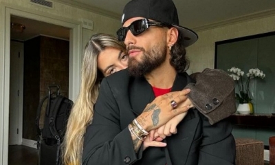 El cantante colombiano Maluma anunció en un concierto que será padre de una niña