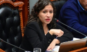  Ministra Ariana Campero/Foto. RRSS	