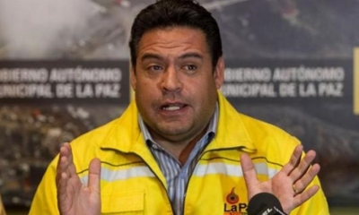 El líder de Soberanía y Libertad (Sol.bo), Luis Revilla