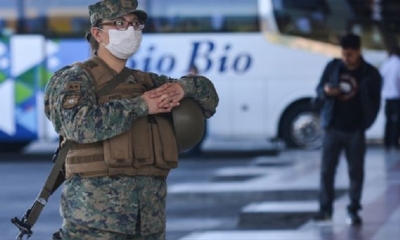 Chile registra 434 casos del nuevo coronavirus. | Fuente: AFP