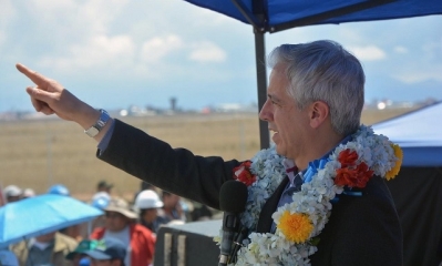 El vicepresidente Álvaro García Linera