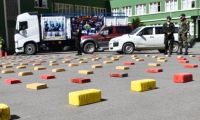 Droga secuestrada en operativo. | MINISTERIO DE GOBIERNO