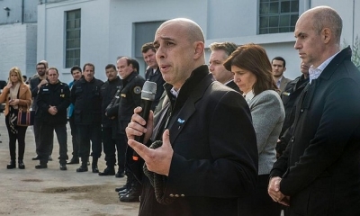 El ministro de Seguridad de Buenos Aires, Martín Ocampo