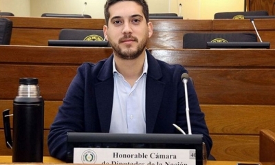 El diputado paraguayo por el partido Hagamos Rubén Rubin