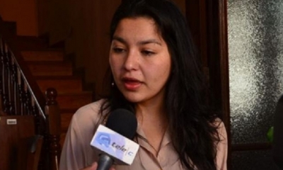 Shirley Franco,jefa  de la bancada de Unidad Demócrata/Foto. RRSS