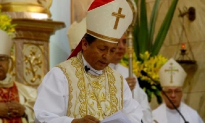 Monseñor Ricardo Centellas/Foto. RRSS