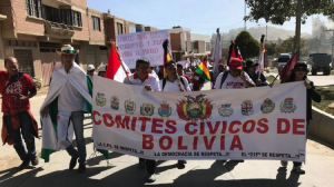 Cívicos ya se encuentran en Sucre