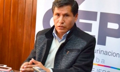 Delfín Álvarez, presidente del Tribunal Electoral Departamental de Cochabamba/Foto. RRSS