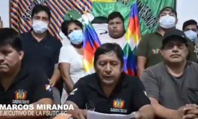 Desde la Csutc-sc dan un ultimátum a los cívicos para levantar el paro.