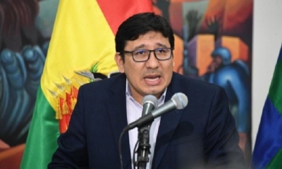 Ministro de Hidrocarburos, Franklin Molina. Foto: ABI