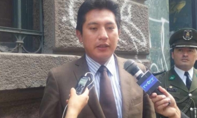 Quiroga hizo referencia a la denuncia del presidente del Colegio Médico de La Paz
