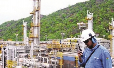 El campo productor de gas natural de Incahuasi. / Foto: Archivo Página Siete.