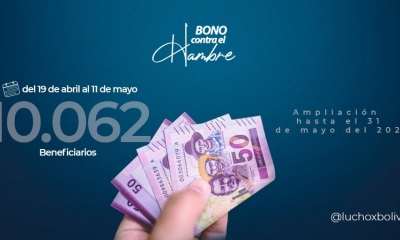 Bono contra el hambre.