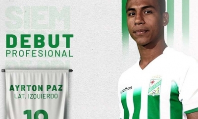 Ayrton Paz, juvenil de Oriente Petrolero.