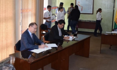 Firma de convenio/Foto. AN