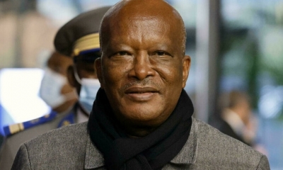 El mandatario de Burkina Faso, Roch Marc Christian Kaboré.