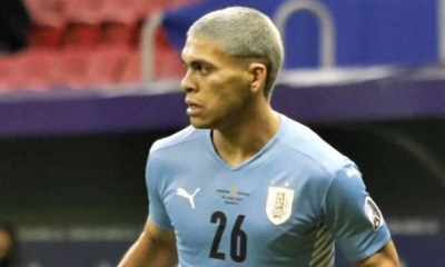 Brian Ocampo, llamado a ultimo momento a su selección.